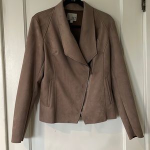Kut From The Kloth Faux Suede Stretchy Jacket Size L